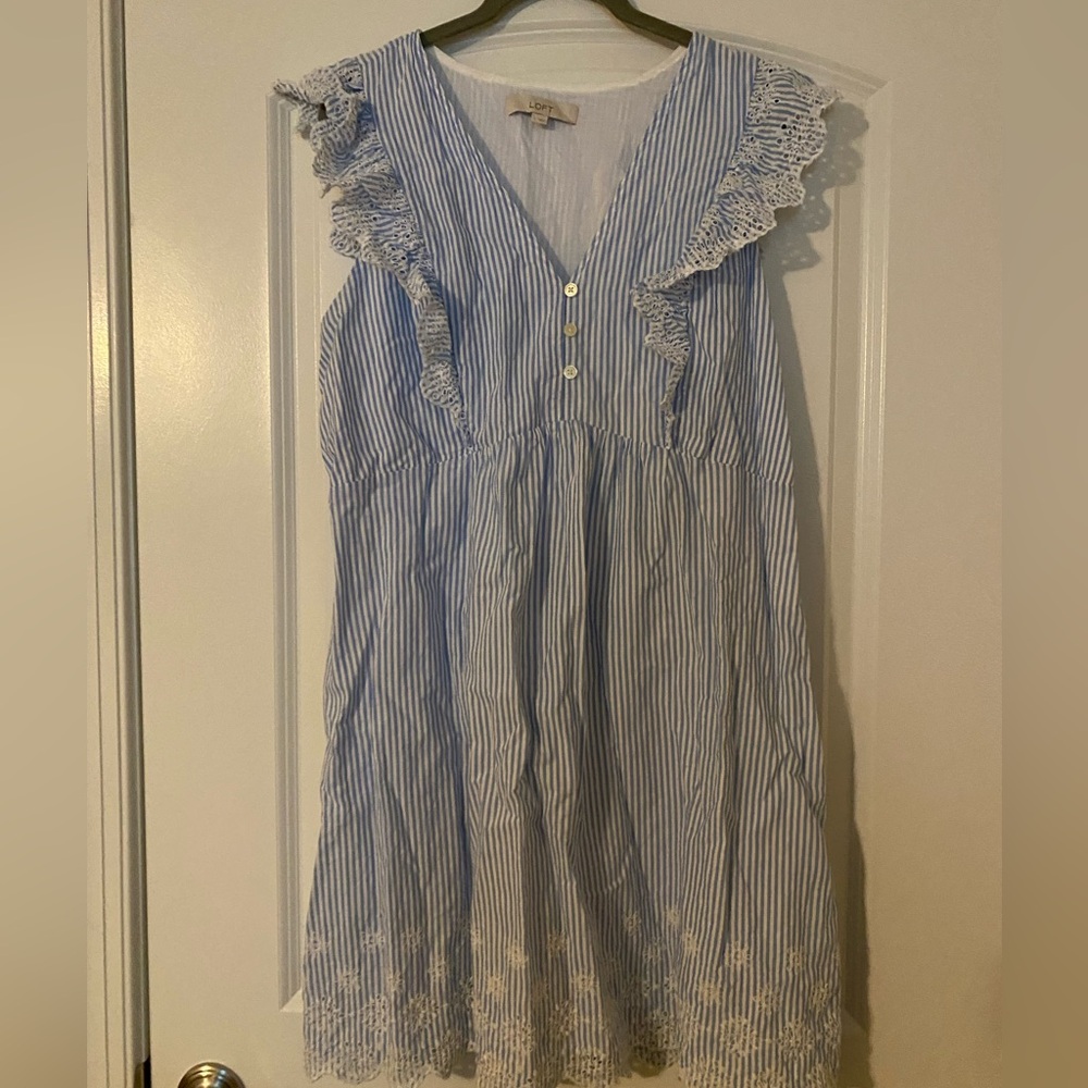 Loft Eyelet Dress